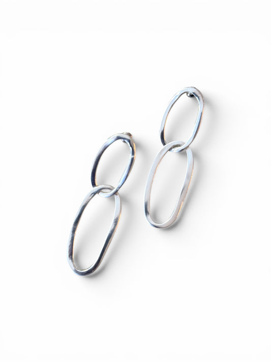Madrid Earrings -Silver