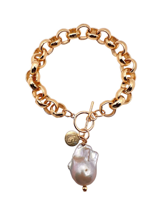 Lina Baroque Pearl Bracelet