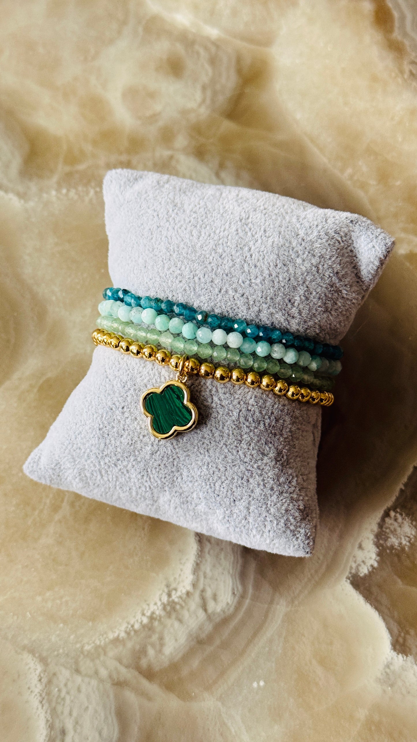 Stackable Bracelet - Clover