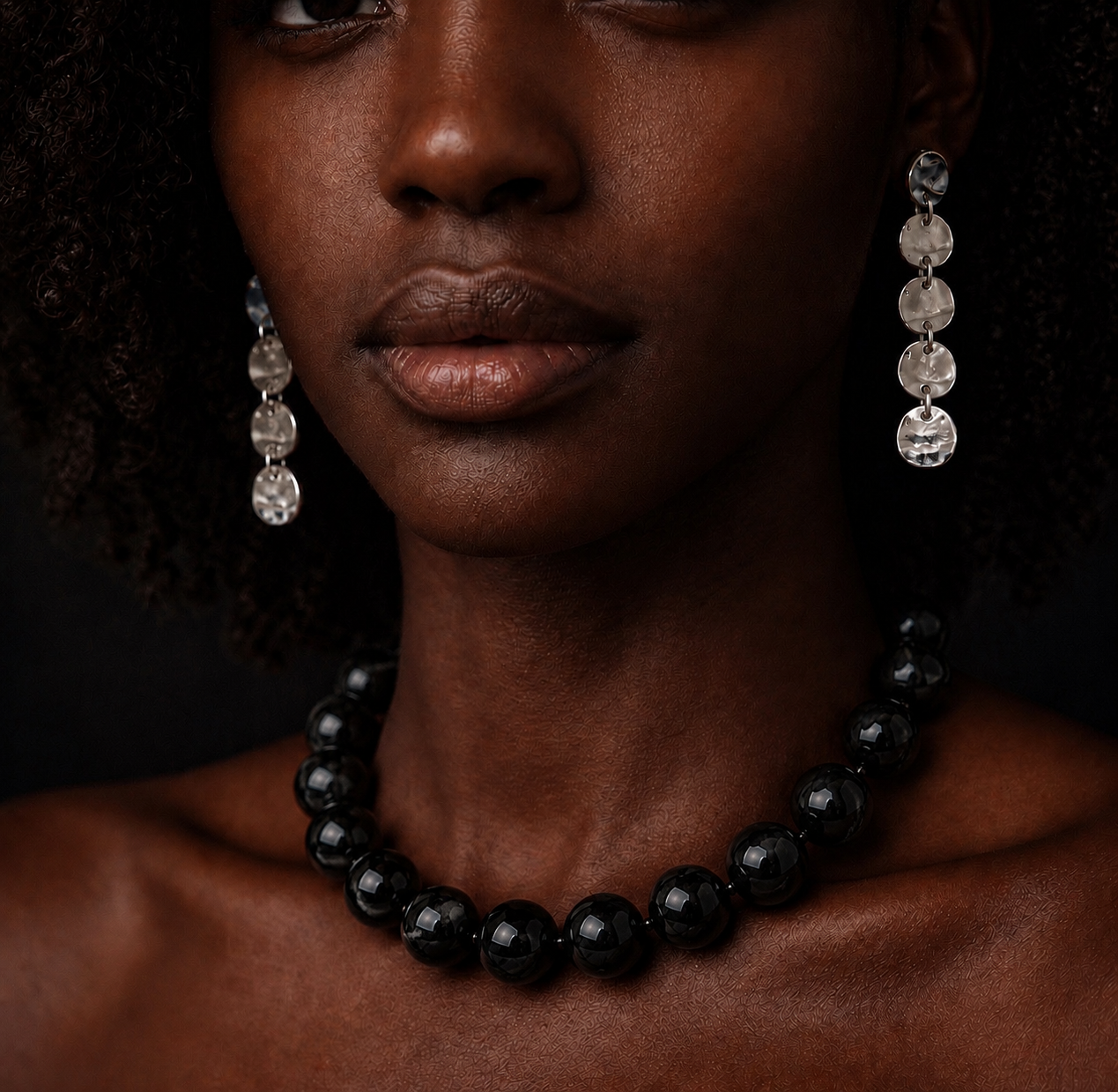 Morocco Coin Drop Earrings