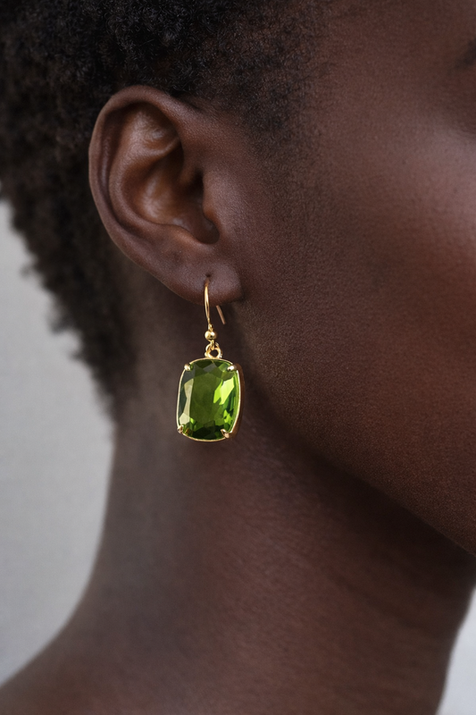 Spring Bling - Emerald green - Rectangle