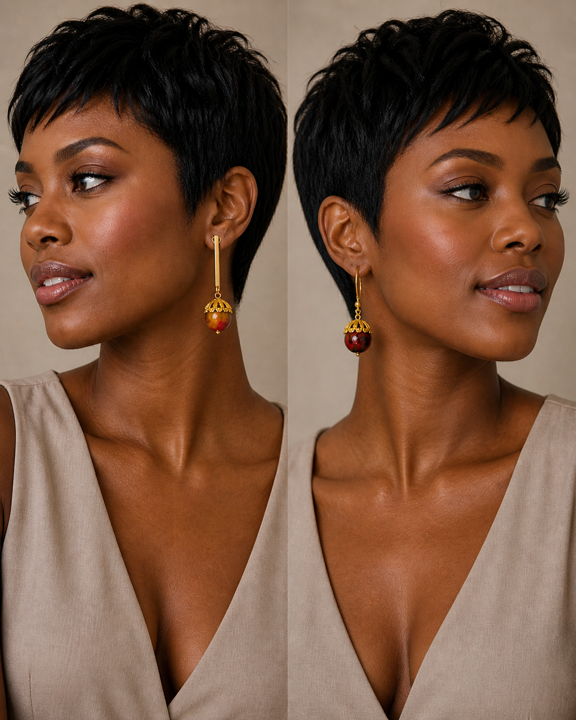 Capri Mismatched Earrings