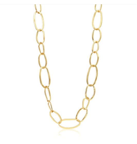 Madrid Oval Link Necklace