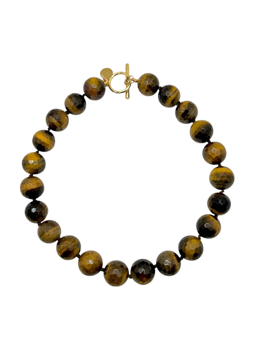 Bianca Tigers Eye Collar Necklace