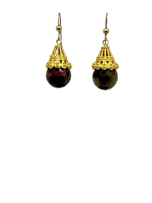 Bianca Tigers Eye Earrings